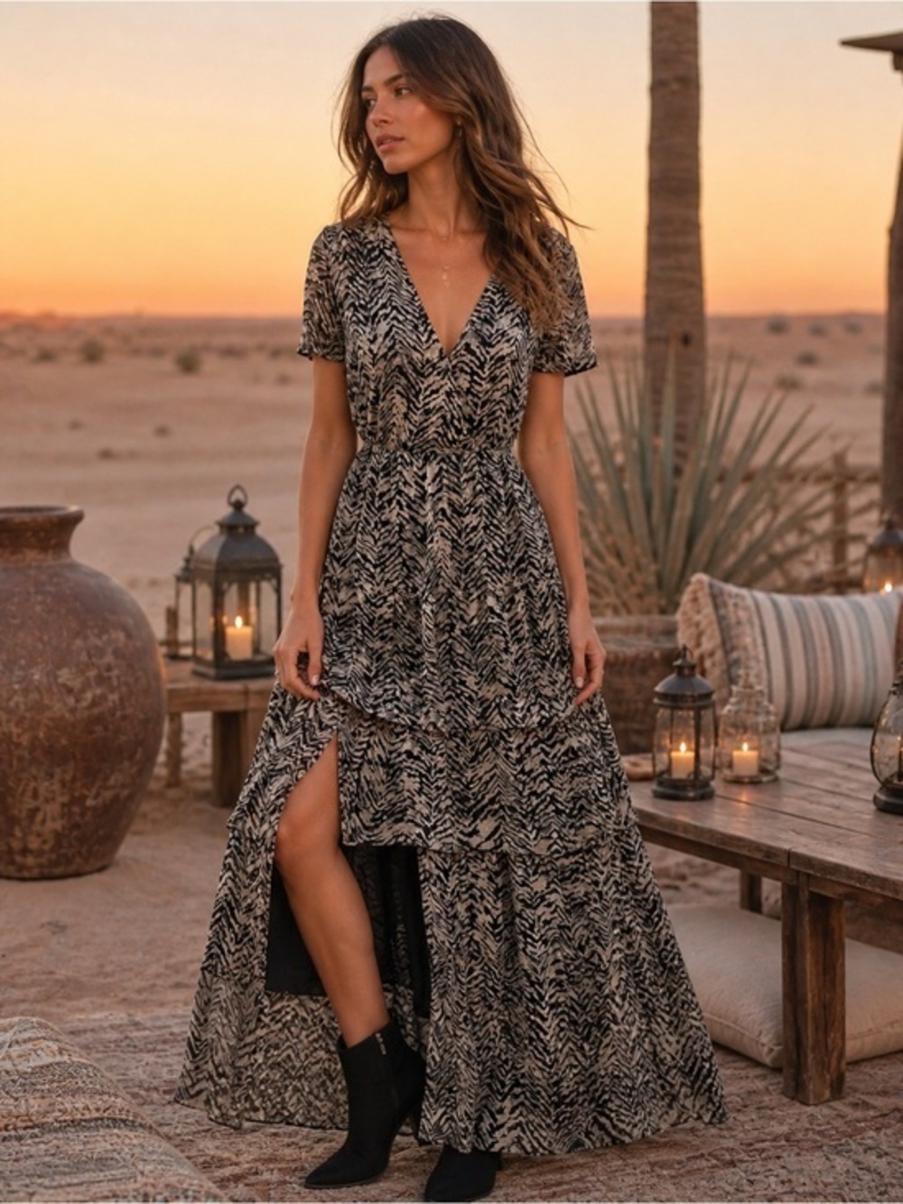 ba&sh Zelle Noir Dress